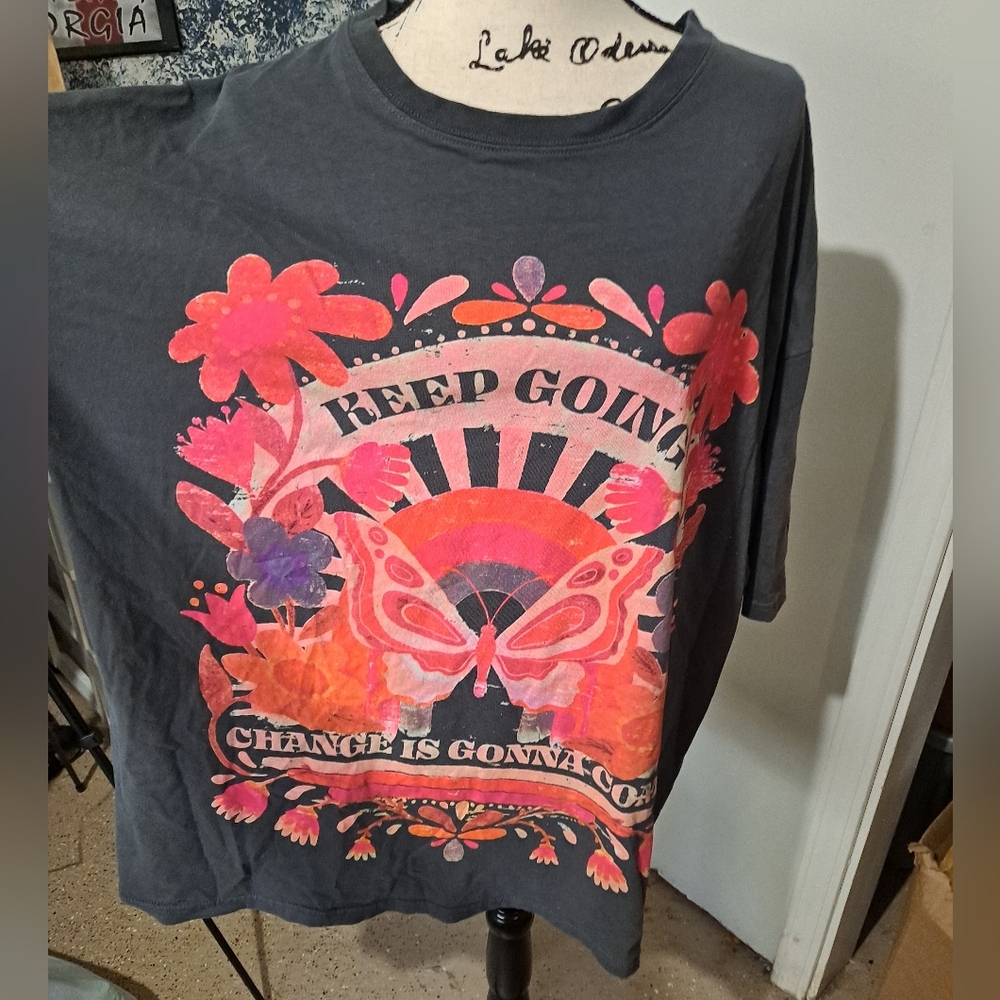 Graphic Tshirt Dress - Picture 3 of 7